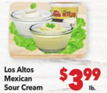 Vallarta Supermarkets Los Altos Mexican Sour Cream offer