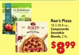 Vallarta Supermarkets Rao's Pizza offer