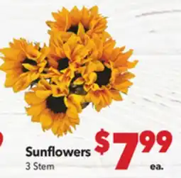 Vallarta Supermarkets Sunflowers offer