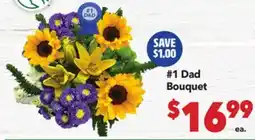 Vallarta Supermarkets 1 Dad Bouquet offer