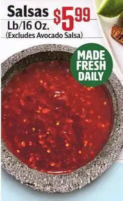 Vallarta Supermarkets Salsas offer