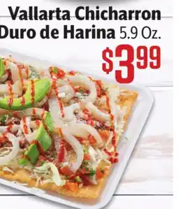 Vallarta Supermarkets Vallarta Chicharrón Duro de Harina offer