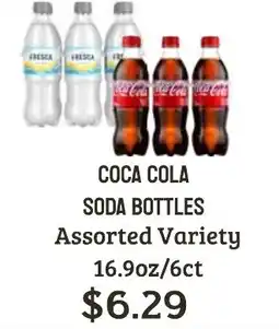 Seven Mile Market Coca cola soda bottles offer