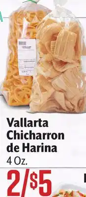 Vallarta Supermarkets Vallarta Chicharrón de Harina offer