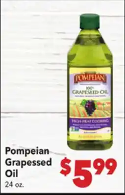 Vallarta Supermarkets Pompeian Grapessed Oil offer