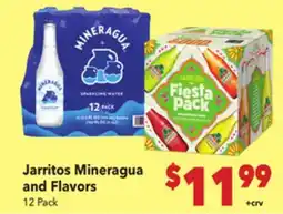 Vallarta Supermarkets Jarritos Mineragua and Flavors offer