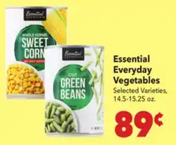 Vallarta Supermarkets Essential Everyday Vegetables offer