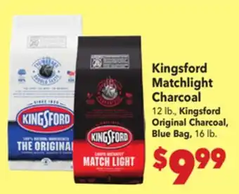 Vallarta Supermarkets Kingsford Matchlight Charcoal offer