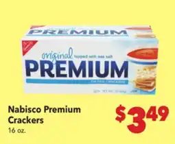 Vallarta Supermarkets Nabisco Premium Crackers offer