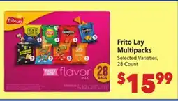 Vallarta Supermarkets Frito Lay Multipacks offer