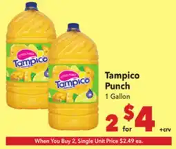 Vallarta Supermarkets Tampico Punch offer