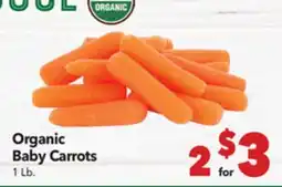 Vallarta Supermarkets Organic Baby Carrots offer