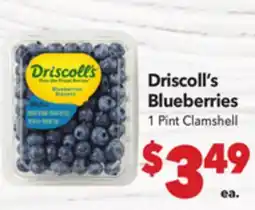 Vallarta Supermarkets Driscoll's Blueberries offer