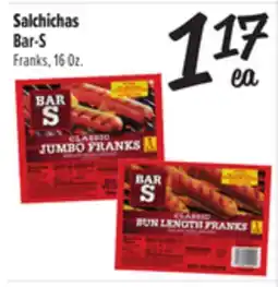 El Super Fresh Salchichas Bar-S | Franks offer