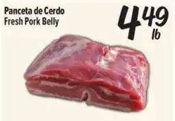 El Super Fresh Panceta de Cerdo Fresh Pork Belly offer