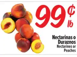 El Super Fresh Nectarines or Peaches offer