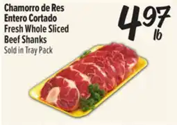 El Super Fresh Chamorro de Res Entero Cortado | Fresh Whole Sliced Beef Shanks offer