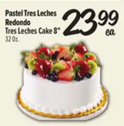 El Super Fresh Pastel Tres Leches Redondo | Tres Leches Cake 8 offer