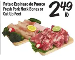 El Super Fresh Pata o Espinazo de Puerco | Fresh Pork Neck Bones or Cut Up Feet offer