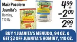 El Super Fresh Maiz Pozolero Juanita's offer