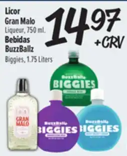 El Super Fresh Gran Malo, Bebidas BuzzBallz offer