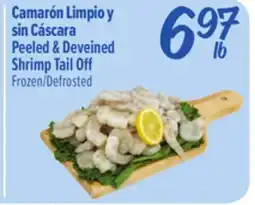 El Super Fresh Camarón Limpio y sin Cáscara | Peeled & Deveined Shrimp Tail Off offer