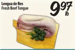 El Super Fresh Fresh Beef Tongue offer