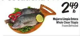 El Super Fresh Mojarra Limpia Entera | Whole Clean Tilapia offer