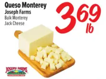 El Super Fresh Queso Monterey Joseph Farms offer