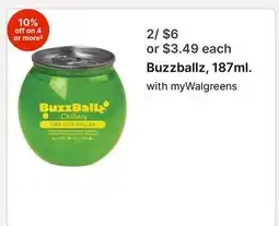 Walgreens Buzzballz offer