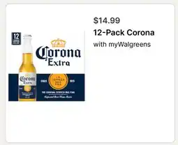 Walgreens 12-Pack Corona offer