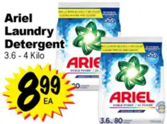Superior Grocers Ariel Laundry Detergent offer