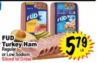 Superior Grocers FUD Turkey Ham offer