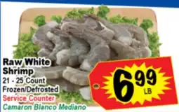 Superior Grocers Raw White Shrimp offer