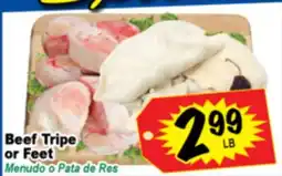 Superior Grocers Beef Tripe or Feet offer