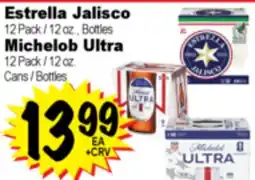Superior Grocers Estrella Jalisco, Michelob Ultra offer