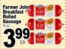 Superior Grocers Farmer John Breakfast Rolled Sausage offer