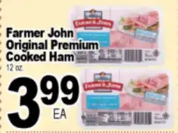 Superior Grocers Farmer John Original Premium Cooked Ham offer
