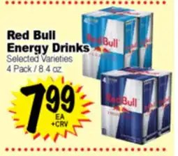 Superior Grocers Red Bull Energy Drinks offer