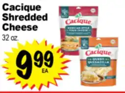 Superior Grocers Cacique Shredded Cheese offer