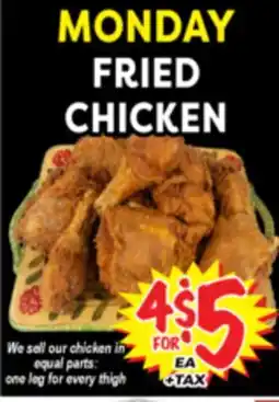 Superior Grocers FRIED CHICKEN offer