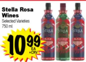 Superior Grocers Stella Rosa Wines offer