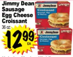 Superior Grocers Jimmy Dean Sausage Egg Cheese Croissant offer