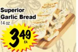Superior Grocers Superior Garlic Bread offer
