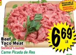 Superior Grocers Beef Taco Meat offer