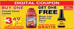 Superior Grocers Clamato Tomato Cocktail offer