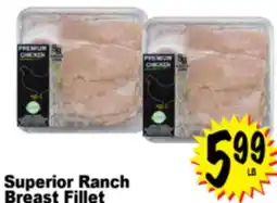 Superior Grocers Superior Ranch Breast Fillet offer