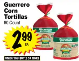 Superior Grocers Guerrero Corn Tortillas offer