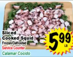 Superior Grocers Sliced Cooked Squid offer