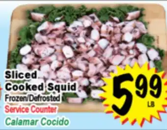 Superior Grocers Sliced Cooked Squid offer